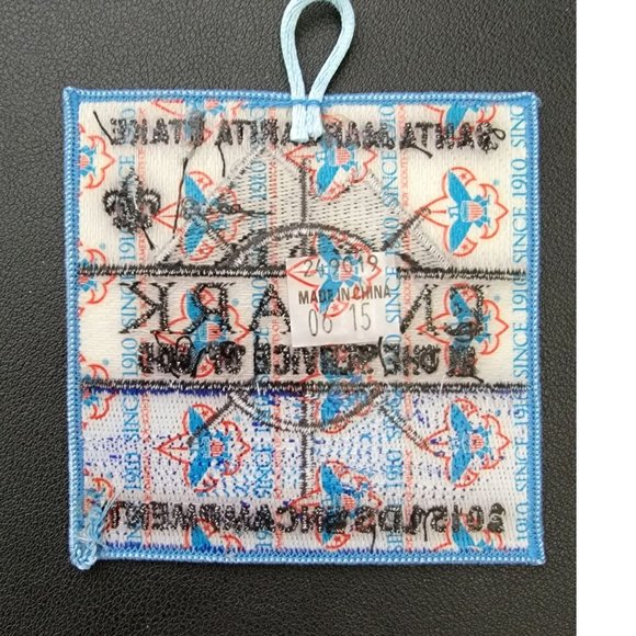 NEW 2015 Boy Scouts LDS Encampment Santa Margarita Stake Embroidered Patch BSA - Picture 2 of 3